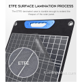 Pannello solare pieghevole ETFE portatile di alta qualità 120W